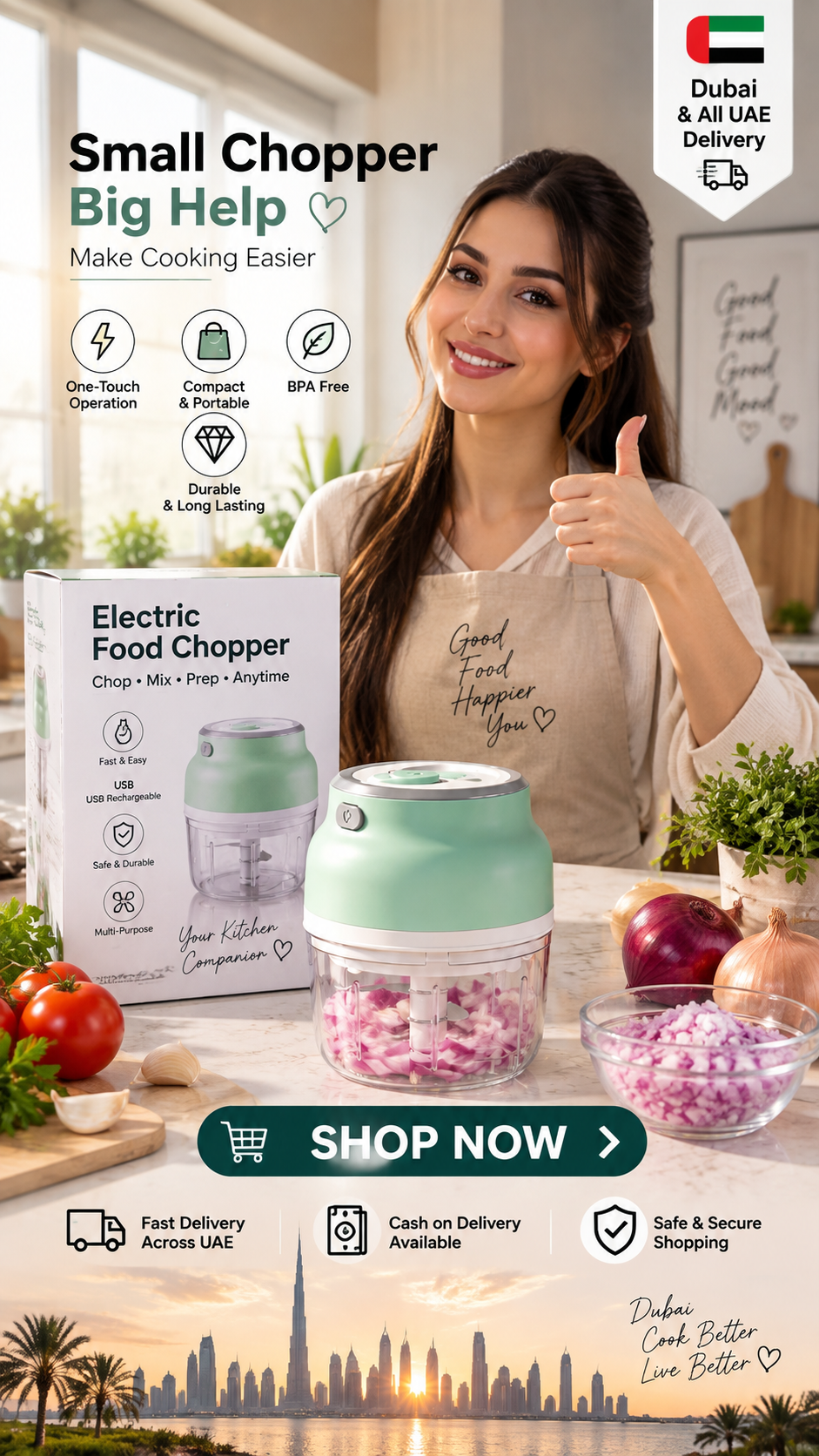 EasyChop Portable Kitchen Chopper