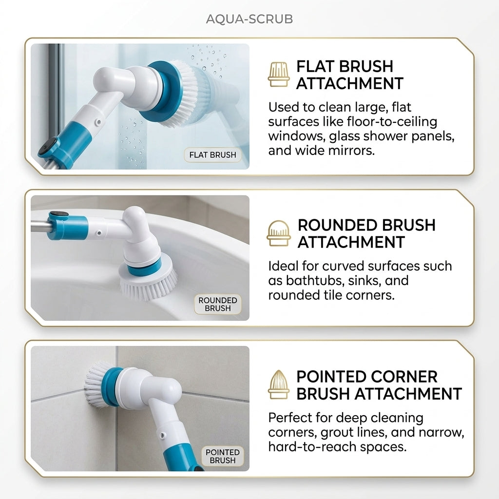 3-in-1 Electric Spin Scrubber