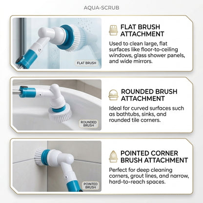 3-in-1 Electric Spin Scrubber