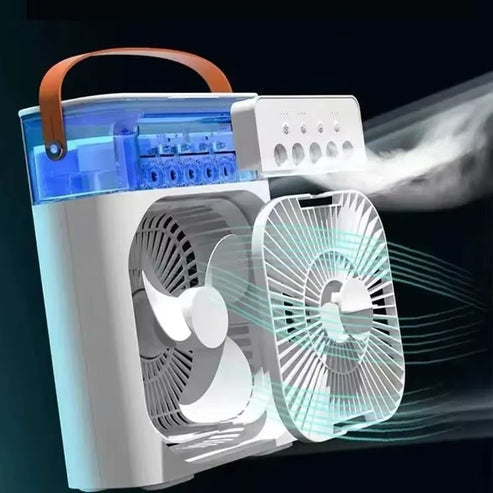 Cooling Fan with Ice