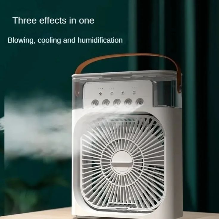 Cooling Fan with Ice