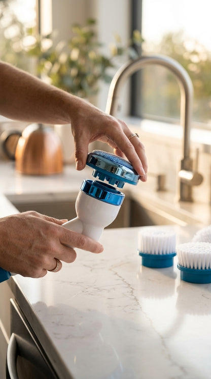 3-in-1 Electric Spin Scrubber
